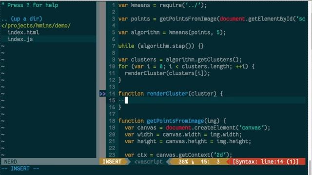 k-means - Ep. 1 - Visual Demo - Let's code смотреть онлайн