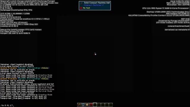 How To Fix Spawning In Void When Trying To Enter Compact Machine (Minecraft) смотреть онлайн