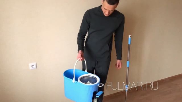 ОБЗОР ШВАБРЫ и ВЕДРА С ОТЖИМОМ?? Spin Mop 7,5 л. ?КАК СОБРАТЬ ШВАБРУ? ЧЕМ ОНА ХОРОША? смотреть онлайн