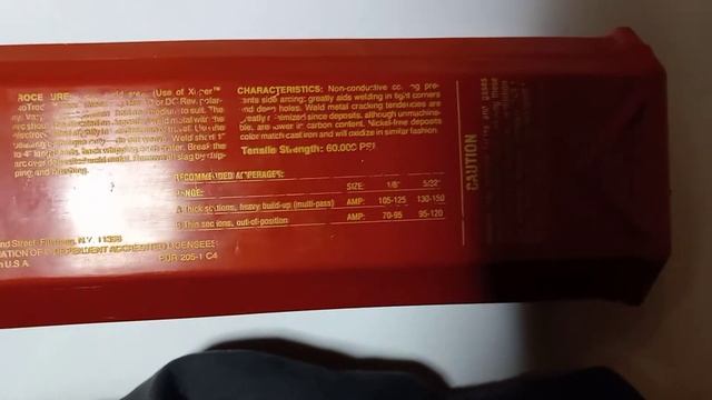 Eutectic+Castolin EutecTrode 27 unboxing. смотреть онлайн