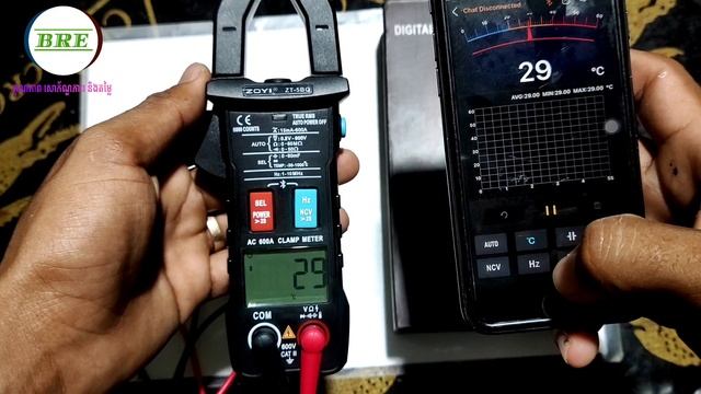 Test Bluetooth Digital Smart Meter ZT-5BQ 0967776478 смотреть онлайн