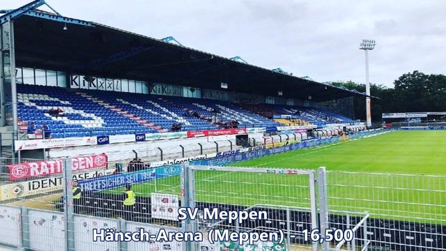 3. Liga 2021/22 Stadiums (Germany)