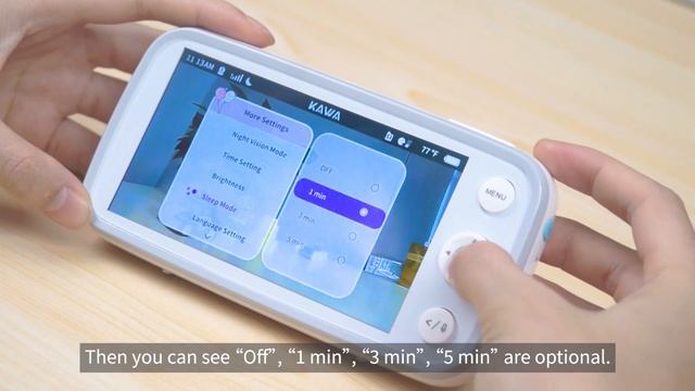 Enjoy longer Battery life with sleep mode | 5 inch KAWA baby monitor смотреть онлайн