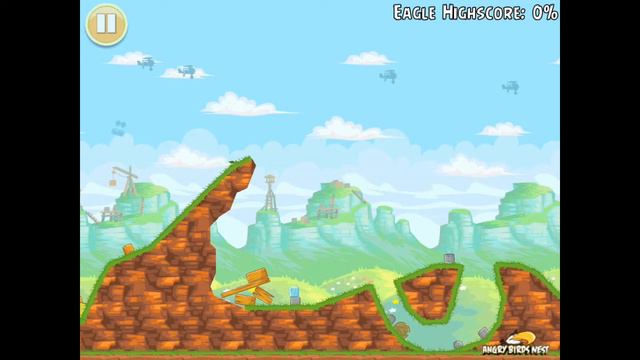 Angry Birds Red's Mighty Feathers 23-1 100% Feather Mighty Eagle Walkthrough смотреть онлайн