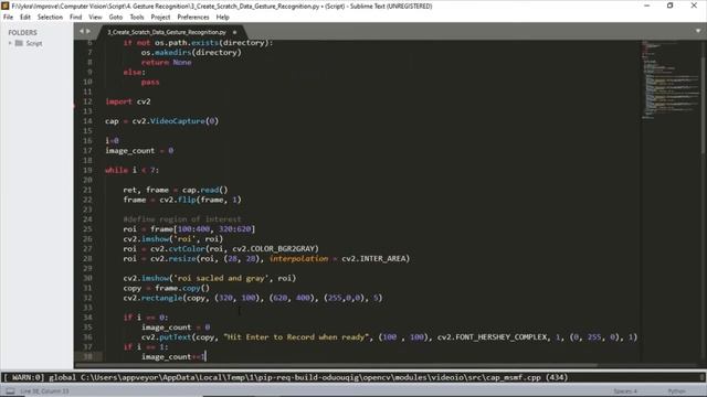 Image Capturing dengan OpenCV Python смотреть онлайн