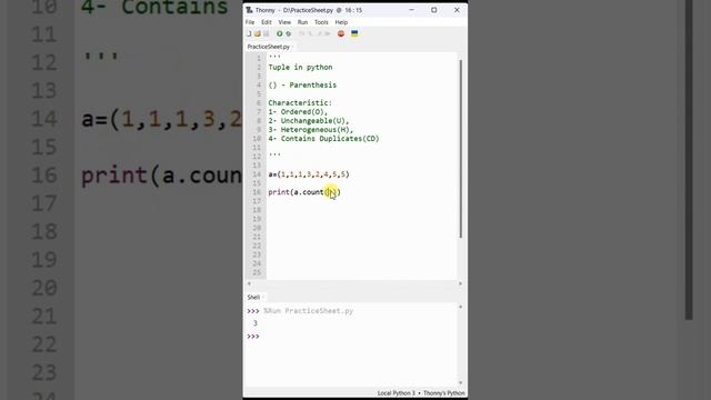#54 - Tuple Datatype in python [Part-4] | Python Tutorial | Praveen Kumar смотреть онлайн