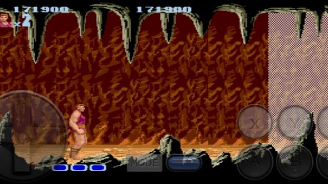 Altered beast - Gameplay (MD.emu) смотреть онлайн