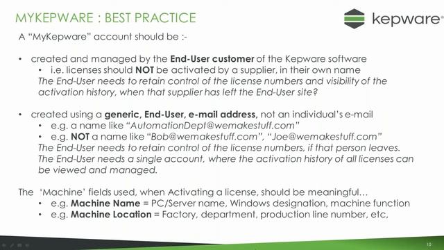 Kepware OPC - Activating and Transferring/Moving Licenses смотреть онлайн