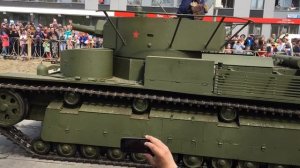 Т35 на параде