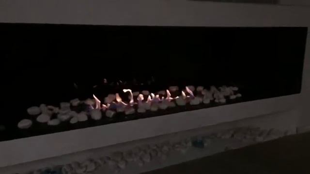 Биокамин встраиваемый в нишу Firezo Classic 1200 с камнями и топливным блоком с смотреть онлайн