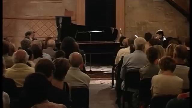 J. Brahms Sonata op.34bis per 2 pianoforti mvt 1/4 - A. Lucchesini / P. De Maria - ANGERA смотреть онлайн
