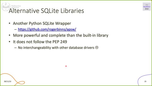 IAW2022-L20: Interazione con il database смотреть онлайн