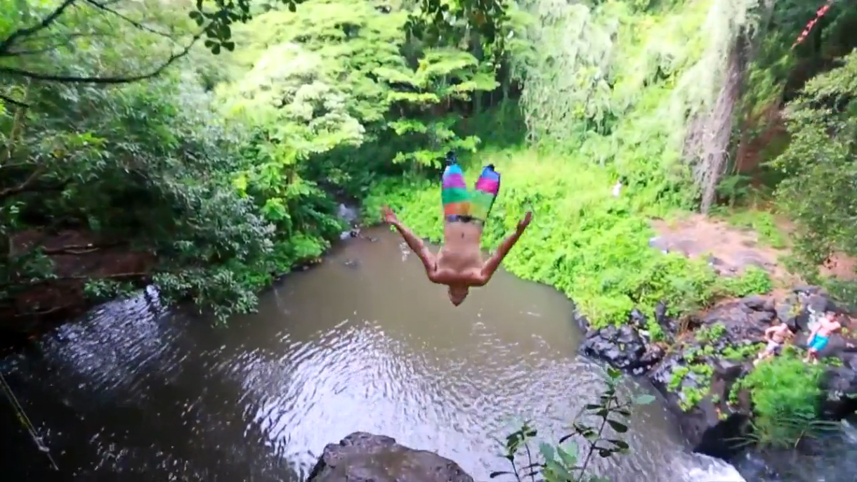 Cliff Jumping Hawaii - Proof