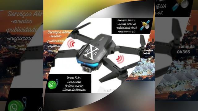Serviços Aéreos•evento HD Full•publicidade Drone F185 Dia e Noite(15)991504365Ulisses de Almeida смотреть онлайн