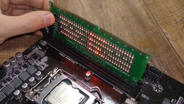 Ремонт материнской платы Gigabyte H110-D3A. Замена сокета замена аудио кодека.