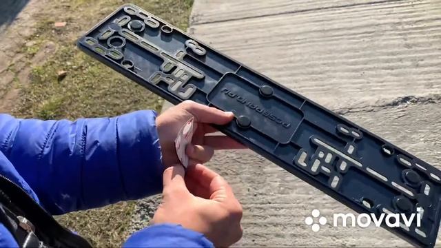 Рамка госномера RCS light смотреть онлайн