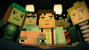 Minecraft Story Mode Season 1 Episode 1 Order of the stone Full walkthrough All Good choices