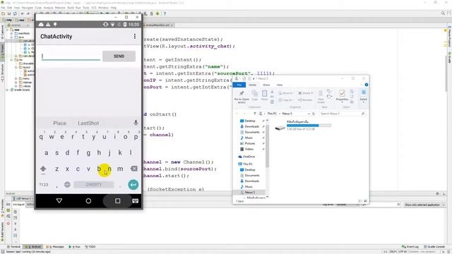 JAVA NETWORK : UDP - P2P Chat (Datagram Socket) [Part 10 : Android - Channel] смотреть онлайн