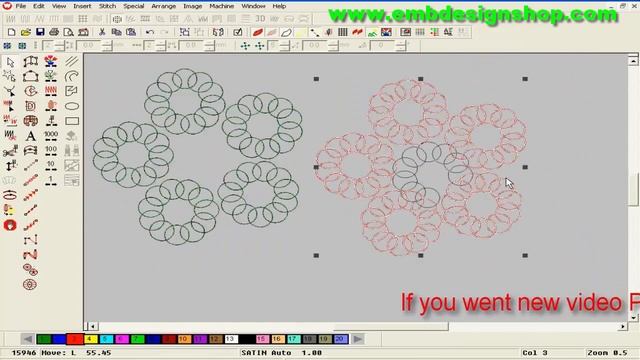 Wilcom Design training || wilcom software Design toutreal || Best embroidery design (pat-88) смотреть онлайн