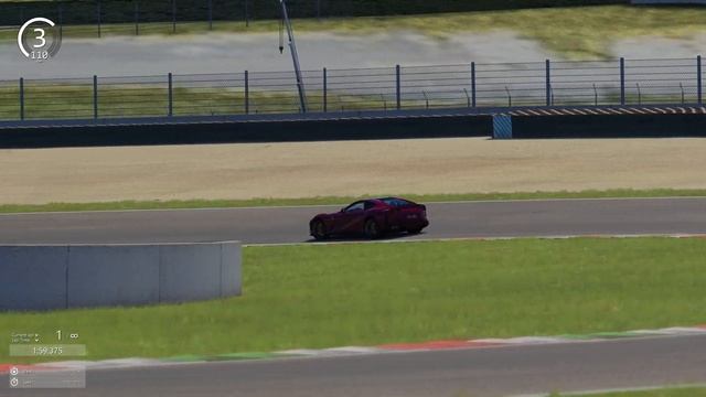 Ferrari 812 Superfast vs Nissan 400Z | Track Race | Mugello смотреть онлайн