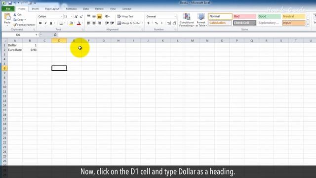 How to Create a Currency Converter With Microsoft Excel смотреть онлайн