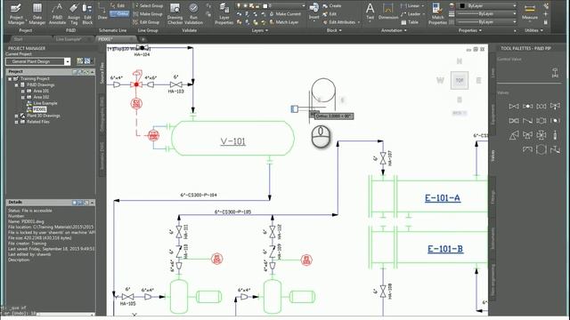 AutoCAD P&ID Create a Custom P&ID Symbol смотреть онлайн