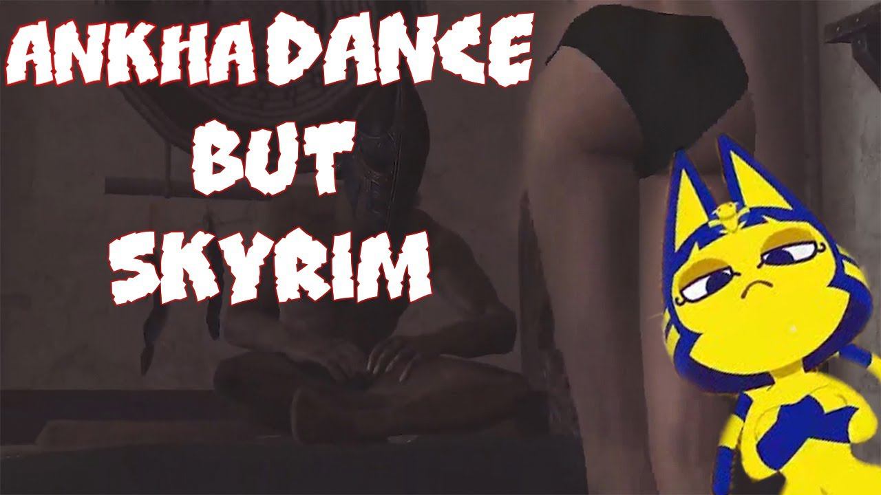 Ankha Dance but Skyrim The Elder Scrolls V смотреть онлайн