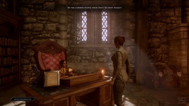 Dragon Age: Inquisition - Josephine about Necromancer specialization смотреть онлайн