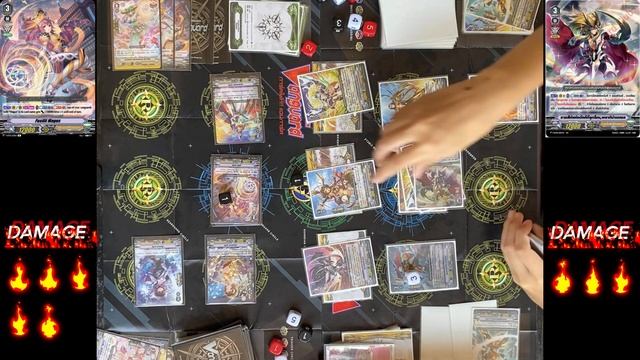 Cardfight vanguard thai format(Gold Paladin vs Oracle think tank Fight 5) смотреть онлайн