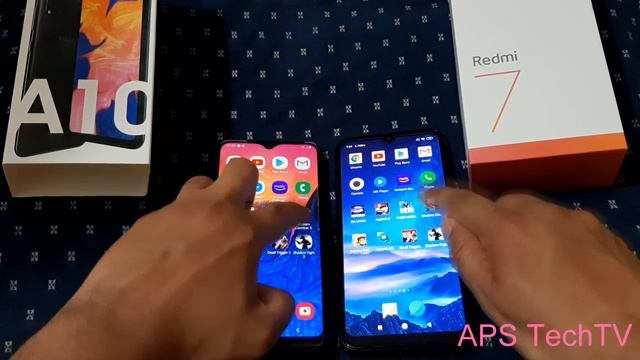 SAMSUNG A10 VS REDMI 7 SPEED TEST & RAM MANAGEMENT COMPARISON IN HINDI смотреть онлайн