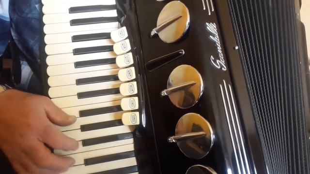 Scandalli Vintage LMMM Accordion 120 bass 7/2 Akkordeon Fisarmonica Black (1) смотреть онлайн