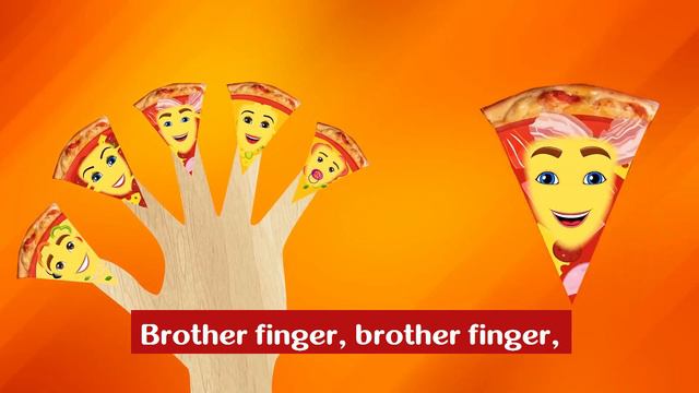 Finger Family Pizza Family Nursery Rhyme #1 смотреть онлайн