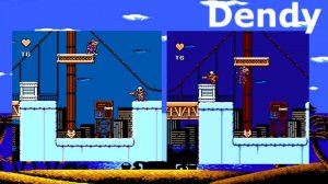 Dendy против NES / PAL vs NTSC (сравнение 50Hz и 60Hz)