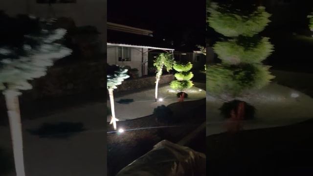 Небольшая работа по уличному освещению частного дома. смотреть онлайн