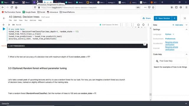 Week 3. Part 3 and start of Week 4. MLcourse.ai смотреть онлайн