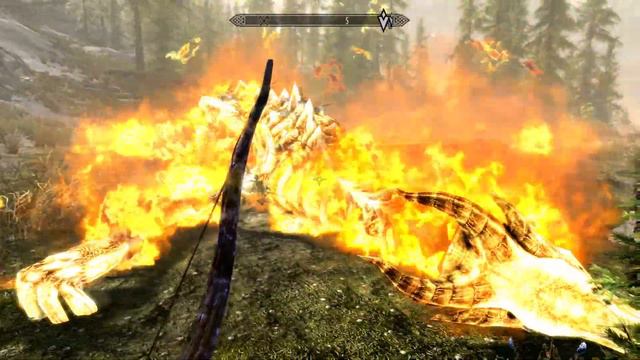 Skyrim - First Dragon Soul Absorbed смотреть онлайн