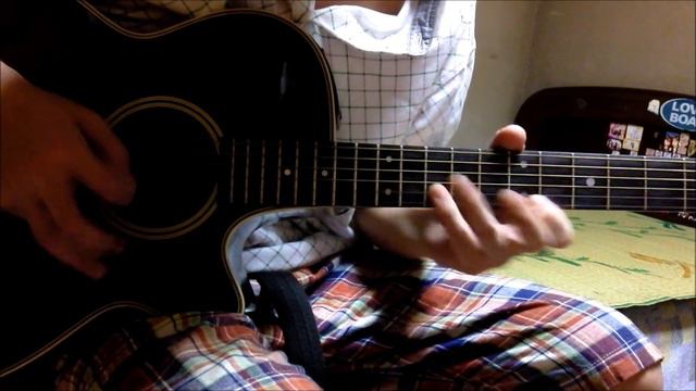 Naruto Shippuuden OP 3 - Blue Bird guitar cover (overdub) смотреть онлайн
