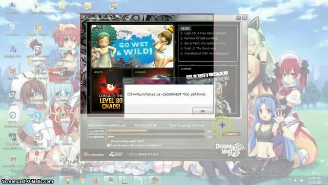 Dragon nest Launcher error смотреть онлайн
