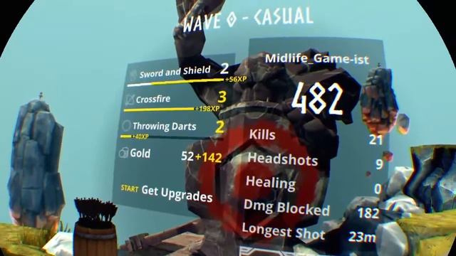Midlife Game-ist Live. Trickster VR. PSVR. Dungeon crawling, orc slaying heaven смотреть онлайн