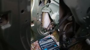 Стеклоподъемник LADA Kalina I передний левый. Замена