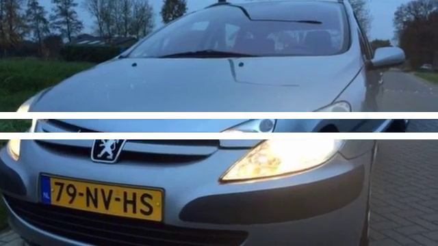 Peugeot 307 break 2.0hdi xs pack 66kW смотреть онлайн