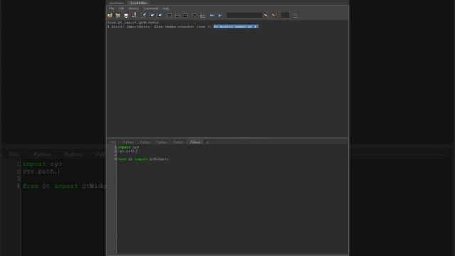 Auto-completion of Qt.py in Maya смотреть онлайн