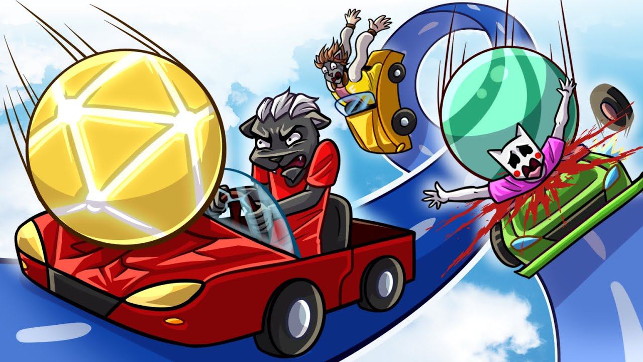 НОВАЯ СУПЕР ИГРА! УГАРНЫЙ ТУРБО ТАЧКА ГОЛЬФ :D Turbo Golf Racing смотреть онлайн