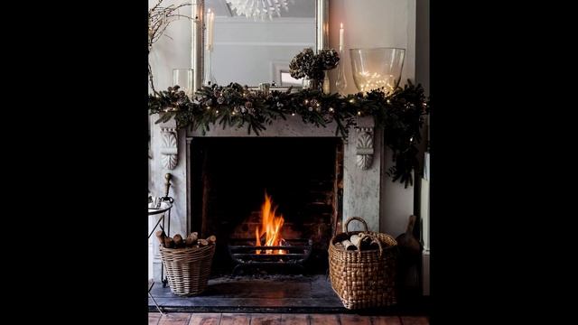 Новогоднее оформление камина смотреть онлайн
