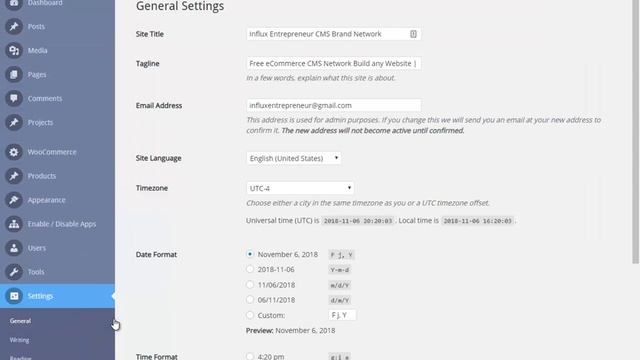 The WordPress Settings Tab смотреть онлайн