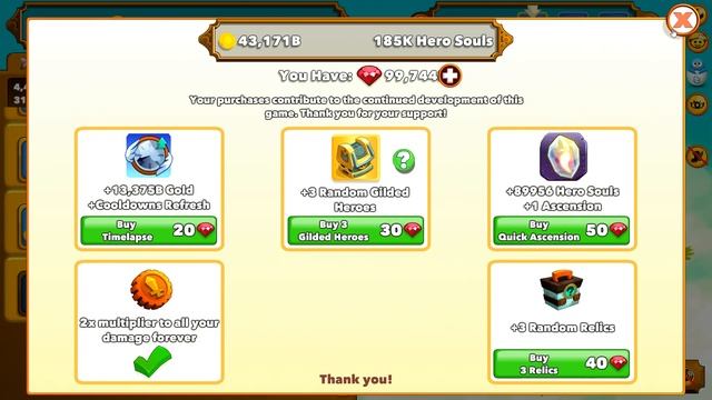 Clicker Heroes | Clicker Heroes Hacks | Бесконечные Рубины смотреть онлайн