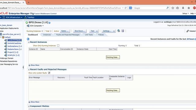 ORACLE SOA 11g BPEL Process Video 2 Siva kumar Mande 11 смотреть онлайн