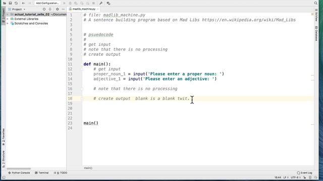 Tutorial: Zelle 3e - Chapter 2 - Part 1 смотреть онлайн
