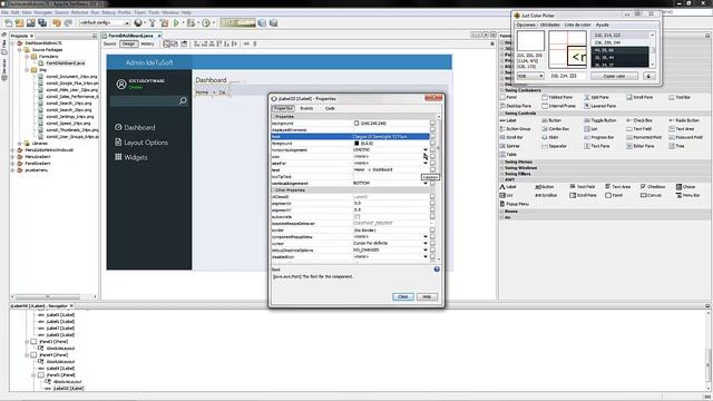 Dashboard Menu En Java Swing Netbeans | #FactorySystem #Java #Netebeans смотреть онлайн
