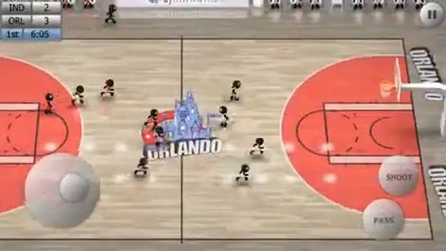 [Stickman Basketball] How to shoot like curry in stickman basketball смотреть онлайн
